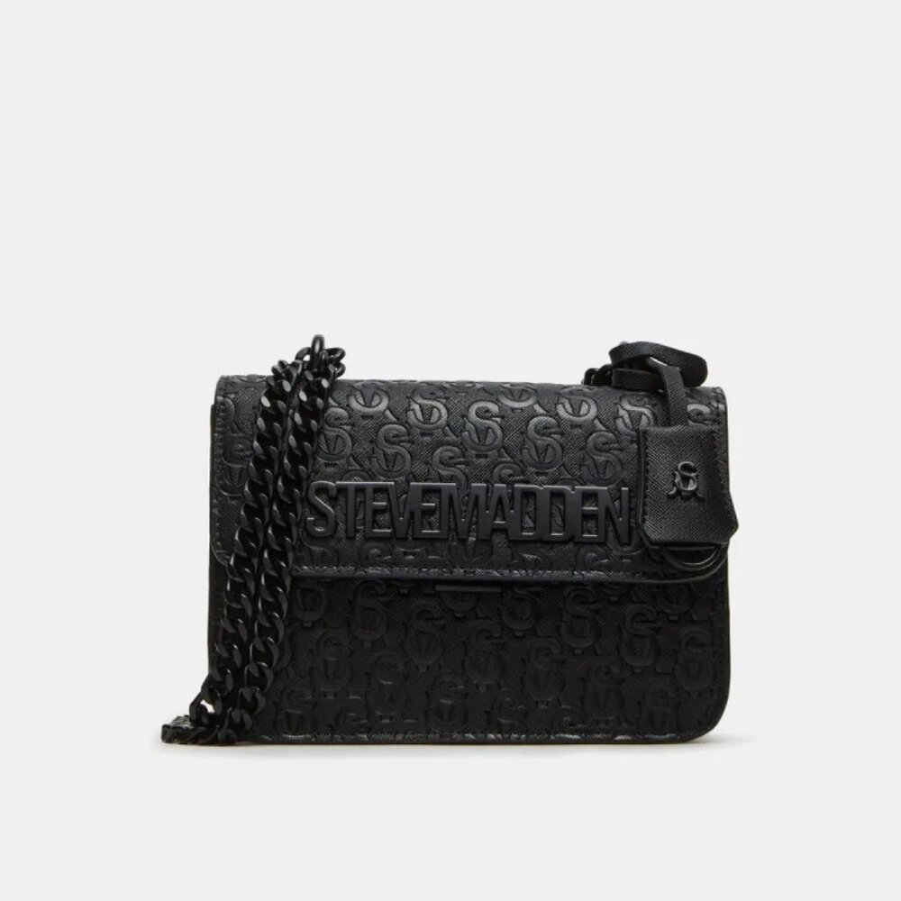 Steve Madden Coal Bag Embossed in Black